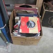 A box of records