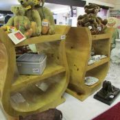 A pair of Art Deco side tables