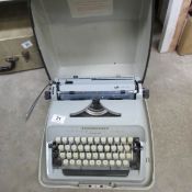 A Scheiddegger typewriter