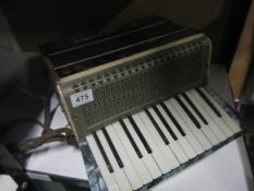 A piano accordian