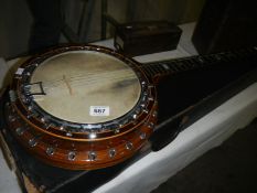 A Windsor banjo, artists model 2