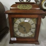 A German bracket clock (no key)