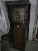 A Parliament clock with brass face