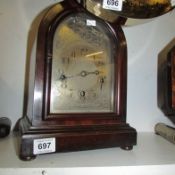 An Edwardian mantel clock