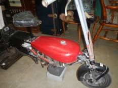 A 1950's Brockhouse Corgi folding motorcycle, frame No. 1925 MOB17807