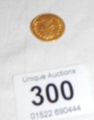 A gold solious Roman coin 'Gratian?' 367-383AD