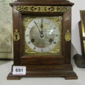 An Edwardian mantel clock