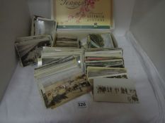 A box of postcards