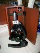 Meridian Microscope in Case