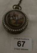 A 20th century decorative pocket watch