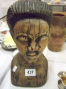 Tribal - Large Bust with Black Hair