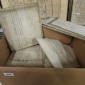 A quantity of 19C documents including indentures, deeds of covenant etc