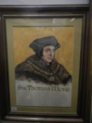 A picture and brief biography of Sir Thomas Moore