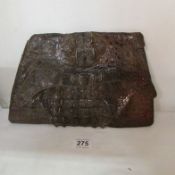 A Crocodile skin handbag