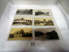 A quantity of postcards of Boston, Louth and Saxilby