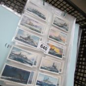 A collection of cigarette cards and sets including Mining etc