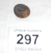 A Roman republic coin circa 678BC