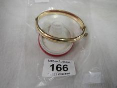 A 9ct gold bracelet, 11g