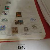 3 good albums of foreign stamps