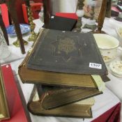 3 Victorian family Bibles