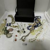 A good mixed lot of costume jewellery