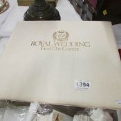A Royal Wedding album of first day covers