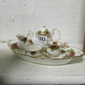 A Royal Albert miniature tea for 1 set