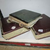 3 old ledgers