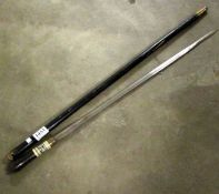 A sword stick.