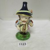 A 19th century Derby Dwarf, missing his staff