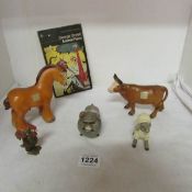 A quantity of George Orwell animal farm figures by Halas Batchlor, a/f