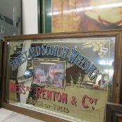 A large 'Renton & Co.,' advertising mirror