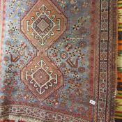 An Eastern Sharaz rug, 116 x 176cm