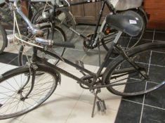 A 1960's Dunelt ladies bicycle