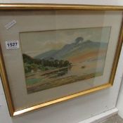 An original watercolour 'Perfect Peace' by Wilfred Knox RSW