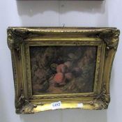 A gilt framed still life