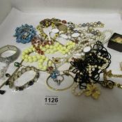 A good mixed lot of costume jewellery