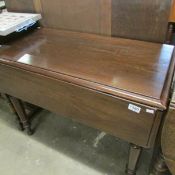 A mahogany Pembroke table