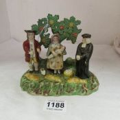 A 19th century Staffordshire figure group