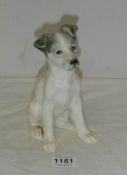 A USSR porcelain terrier dog