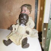 An old rubber doll and one other