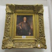 A gilt framed picture of George, Earl of Winchelsea