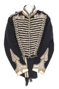 A Victorian Captain?s full dress jacket of the Pembrokeshire (Castlemartin) Yeomanry (Hussars),