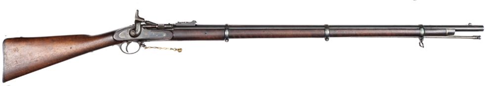 A .577? Snider Mark II ** 3 band rifle, 55? overall, barrel 36½? with London proofs, the unlined