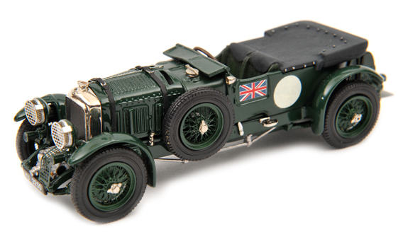 Top Marques 1:43rd scale 1929 Bentley supercharged 4½ litre. No.94/300, one of 200 painted in