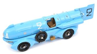 A scarce 1:43rd scale resin Mach One Models No 35 1932 Stapp Jupiter. A long bullet/cylinder shaped