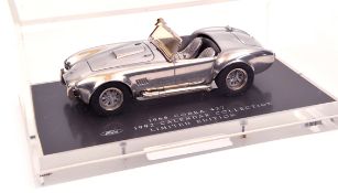 Ford Calendar Collection. 1992 issue- 1965 Cobra 427. In a polished natural pewter finish, very