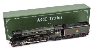 An ACE Trains ‘O’ gauge locomotive. A BR class A3 4-6-2 tender locomotive, ‘The White Knight’. RN