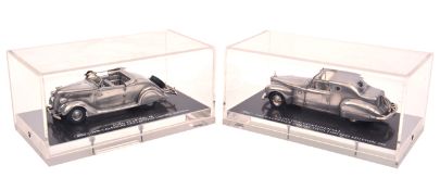 2 Ford Calendar Collection examples, 1989/1990. 1940’s Lincoln Continental 2 door coupe and a Ford