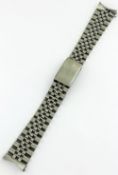 A GENTLEMAN`S SIZE STAINLESS STEEL 20MM ROLEX JUBILEE BRACELET Numbered T2/78390/555, 22 links not